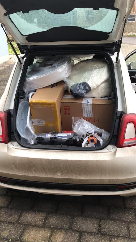 Fiat mat Plastimo belueden